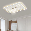Axyaa Minimalist Black White LED Ceiling Lamp for Living Room Bedroom Indoor Lighting