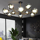 Axyaa LED Pendant Chandeliers for Living Room Dining Room Indoor Lighting