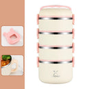 Axyaa Stainless Steel Thermal Lunch Box with Insulated Bag