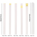 Axyaa Non-Slip Chopsticks Set for Healthy Dining