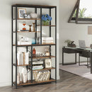 Tribesigns 9-Tier Industrial Bookshelf by Axyaa: 79" Open Shelves Display Storage Shelf