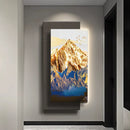 Axyaa Light Luxury Sandstone Mountain Wall Lamp for Elegant Decor