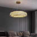 Axyaa High-End Crystal Pendant Chandelier: Luxury Modern Home Lighting