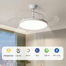 Axyaa Ultra-Thin Ceiling Fan Lights: Modern, Invisible Design for Home Decor