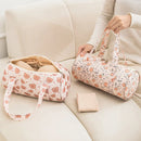 Axyaa Travel Underwear Storage Bag: Convenient Printed Cylinder