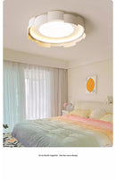 Axyaa Nordic LED Ceiling Light: Modern Round Lamps for Home Indoor Decor