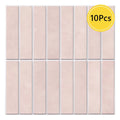 Axyaa 3D Tile Sticker Bathroom Wall Backsplash, Self-adhesive Water/Mold Resistant 30x30cm