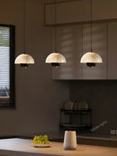 Axyaa Glass LED Pendant Lights for Bedroom and Restaurant Decor