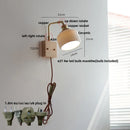 Axyaa Ceramic LED Wall Light Fixture Reading Coffee Modern Copper Bedside Lamp