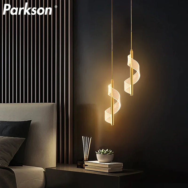 Axyaa Nordic LED Pendant Lights Modern Indoor Home Decor Hanging Lamp