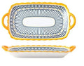 Axyaa Double-Ear Ceramic Fish Plate - Nordic Design, Japanese Style, Light Luxury Pasta Plate