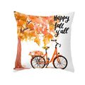 Maple Pumpkin Autumn Pillowcase Sofa Seat Cushion Cover by Axyaa