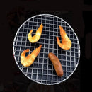Axya Stainless Steel Round BBQ Grill Net Meshes Rack Grid Grate Outdoor Mesh Wire Net