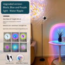 Axyaa Sunset Halo Double-Sided LED Floor Light