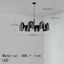 Axyaa U-shaped Lamp: Minimalist Design for Hotel, Restaurant, Living Room Iron Lighting Fixtures