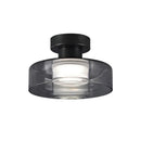 Axyaa Modern Glass LED Ceiling Light Chandelier for Home Decor