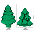 Silicone Christmas Chocolate Mold Set Snowflake Tree Stars Elk Snowman Axyaa