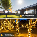 Solar Fairy Lights LED by Axyaa: Outdoor Garland for Patio, Yard, Tree, Wedding, Party