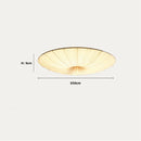 Axyaa Nordic Cloth Chandelier Lotus Leaf Hanging Lamp Indoor LED Lighting