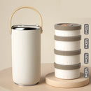 Axyaa Stainless Steel Thermal Bentos Lunch Box - Vacuum Insulated for Outdoor & Office