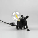 Axyaa Animal LED Table Lamp - Modern Mouse Cat Squirrel Night Light Fixture