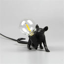 Axyaa Animal LED Table Lamp - Modern Mouse Cat Squirrel Night Light Fixture