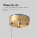 Axyaa Modern Copper Designer Chandelier for Dining Room, Bedroom & Staircase