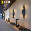 Axyaa Outdoor LED Wall Lamp for Garden Balcony Courtyard Street Lighting