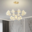 Axyaa LED Ceiling Lamp Chandelier for Modern Bedroom and Dining Room