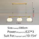 Axyaa Nordic Glass LED Pendant Lights for Home Decor and Interior Lighting