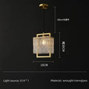 Axyaa Nordic Luxury Glass LED Pendant Chandelier for Modern Living Room & Restaurant