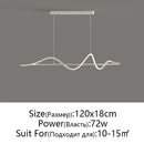 Axyaa Luxury LED Pendant Light: Sleek White/Black Design for Home & Office Décor