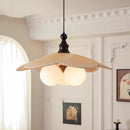 Axyaa Retro Bedroom Pendant Light Fixture Glass Ball Decoration for Living Room