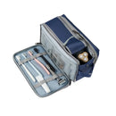Axyaa Multi-Layer Makeup Organizer & Toiletries Bag - Large Capacity & Full Open
