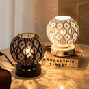 Axyaa Hollowed-out Lantern Night Light with Dual USB Charger