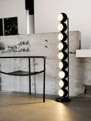 Axyaa Metal Ball Floor Lamp Black Standard Modern Minimalist Living Room Light