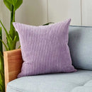 Axyaa Corduroy Pillow Cover 45*45 for Soft Sofa Decor - Nordic Home Decor