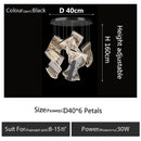 Axyaa Large Crystal Chandelier for Luxury Home Decor, Modern Hanging Lamp for Living Room