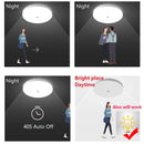 Axyaa Smart Motion Sensor LED Ceiling Light - Radar Garage Attic Corridor Lamp