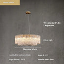 Axyaa Glass LED Chandelier: Luxury Modern Home Decor Lighting