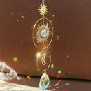 Axyaa Crystal Prism Suncatcher Dreamcatcher for Window Rainbow Home Decor Gift