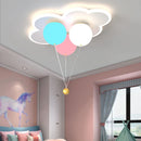 Axyaa Colorful Acrylic Balloon Kids Ceiling Chandelier with Remote Control