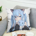 Axyaa Shizuku Anime Pillow Covers 45*45 Cushion Cover for Fall Decor