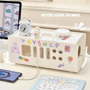Axyaa Cable Box Organizer for Power Board Wire Management