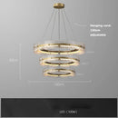 Axyaa Gold Pendant Lights - Glass Art Collection with Dimmable LED