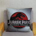 Axyaa Jurassic Park Dinosaur Print Pillow Cover - Super Soft Home Decor Case