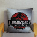 Axyaa Jurassic Park Dinosaur Print Pillow Cover - Super Soft Home Decor Case