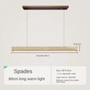 Axyaa Stone Chandelier Pendant Light - Travertine Kitchen Island Lamp