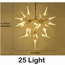 Axyaa Sputnik Chandelier LED Pendant Tree Lighting for Kitchen Dining Room