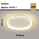 Axyaa Modern LED Ceiling Light for Bedroom, Study, Dining Room - Home Lighting Fixture